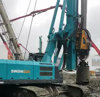 旋挖鉆機(jī)郫縣工地